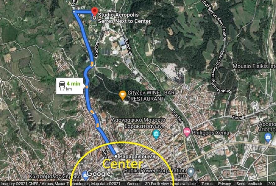 Acropolis Next To Center * Serres